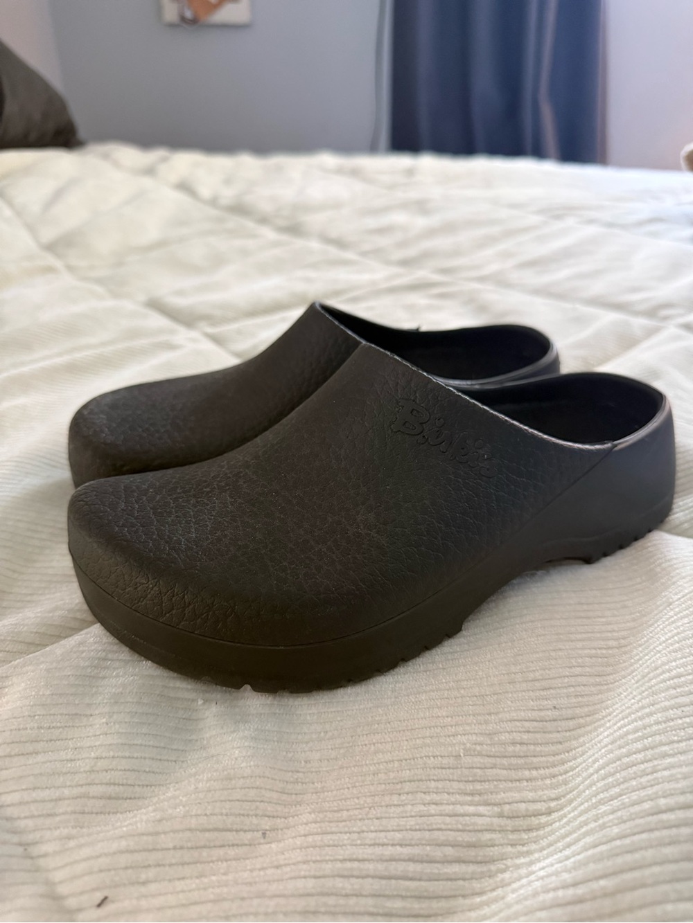 Birkenstock Black Slip-On Clog Mules